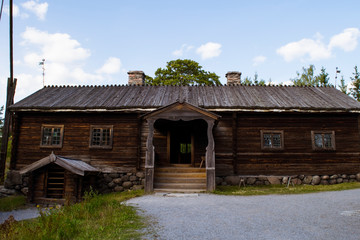 Fototapeta na wymiar Old traditional Cottage in Sweden