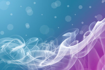 abstract pink and cyan smoke background