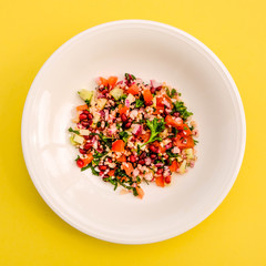 Lebanese Style Vegetarian Tabbouleh Salad