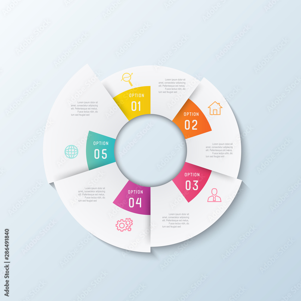 Poster business infographic.business data visualization. vector infographics timeline design template. diag