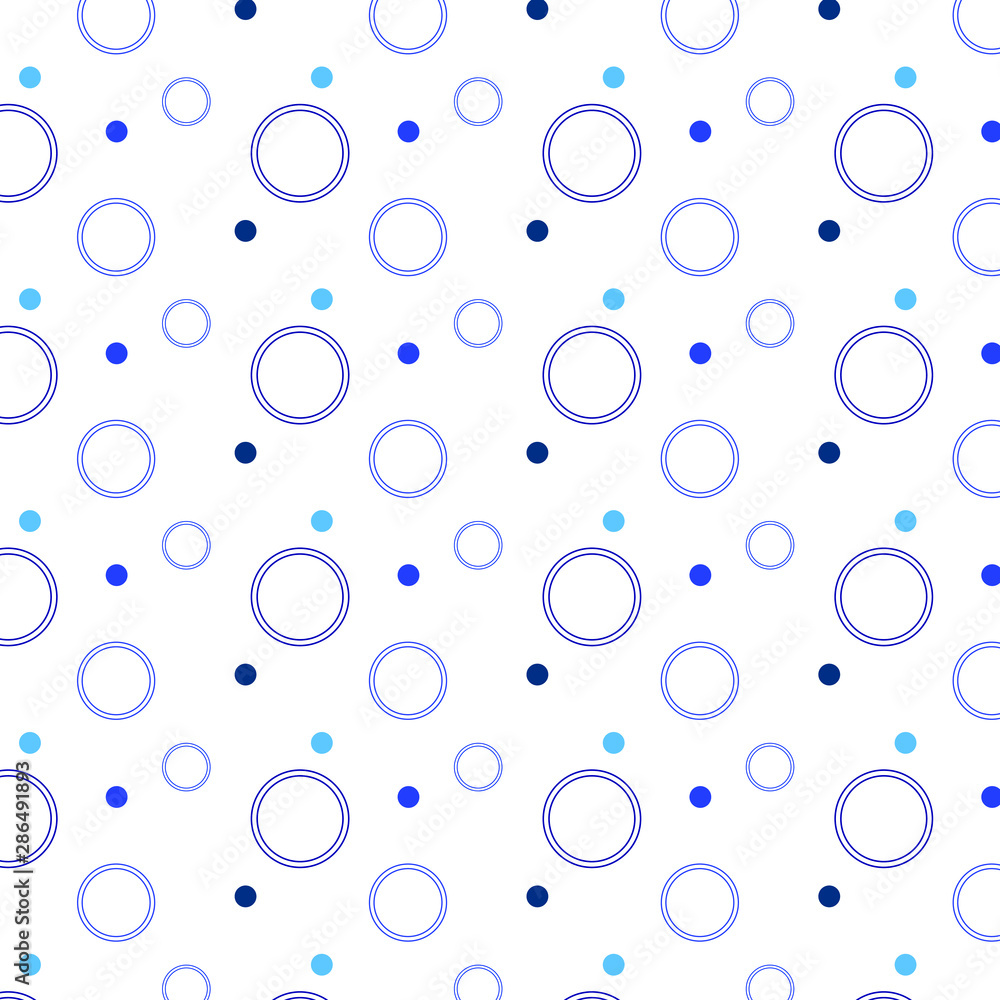Poster seamless circles pattern. polka dot pattern. background