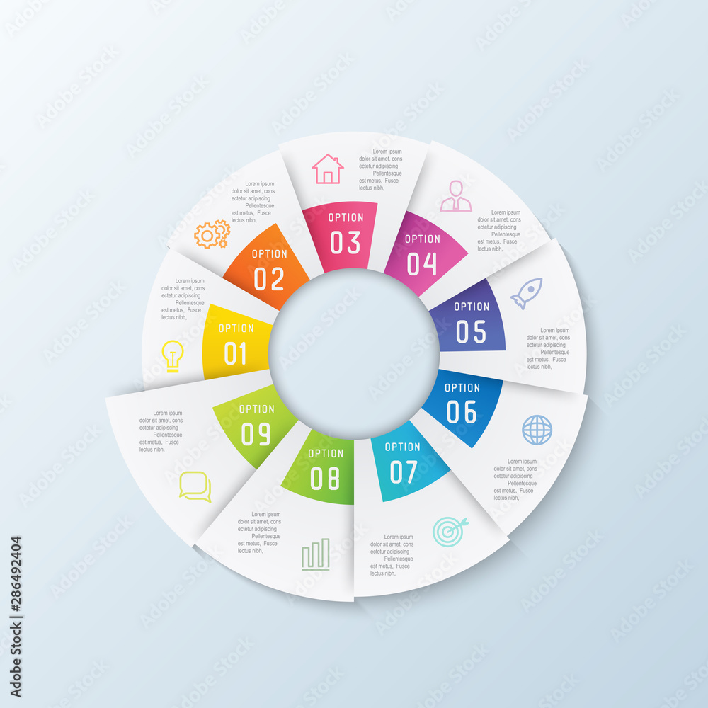 Poster business infographic.business data visualization. vector infographics timeline design template. diag