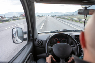 Delivery Van Interior