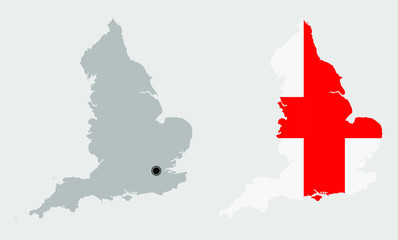 Contour of England