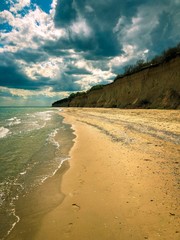 beach and sea