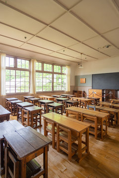 廃校　小学校の教室
