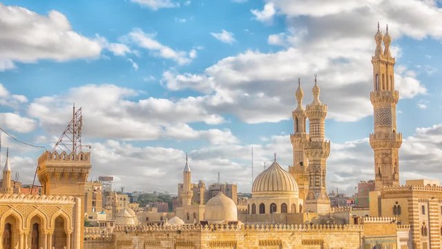 view of the old part of city Cairo