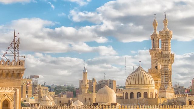 view of the old part of city Cairo