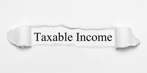 Taxable Income 
