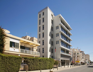 Armenian street in Nicosia. Cyprus