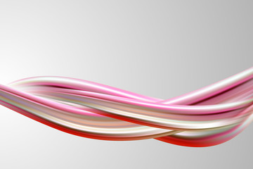  Modern stylish color wavy wave.