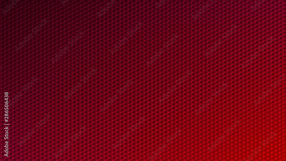 Aufkleber blurred background. circle dots pattern. abstract red gradient design. round spot texture background