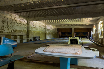 Derelict Bowling Alley - Abandoned Rockland State Hospital - New York