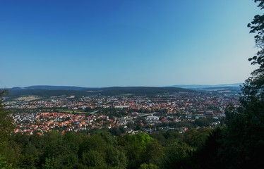 Obraz premium Blick über Hameln