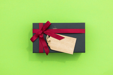 Simplistic cute gift with label