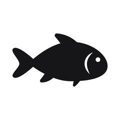 Fish icon isolated vector symbol