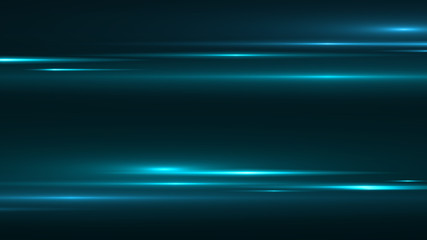 Luminous blue abstract line background..