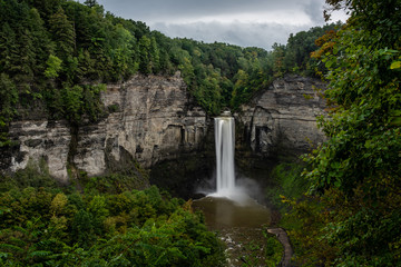 Taughannock Falls - Finger Lakes Region - Scenic Waterfall - New York
