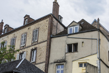 Traditional building in Chartres (France)