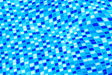 Water in the pool as an abstract background. Blur.