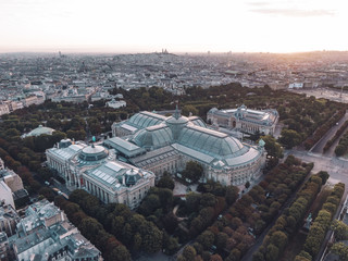 Grand Palais in paris, france - obrazy, fototapety, plakaty