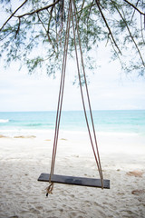Swing on the beach