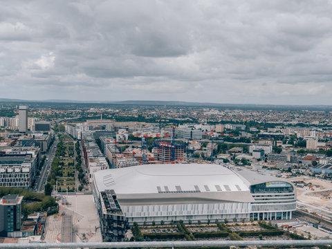 Fototapeta Stadium in La Defense in paris, france