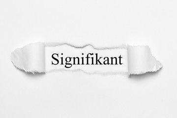 Signifikant 