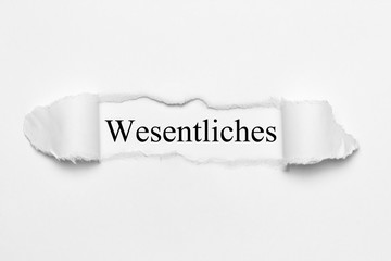 Wesentliches 