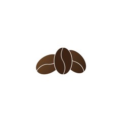 vector coffee beans template vector icon illustration design