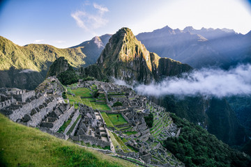 Machu Picchu UNESCO World Heritage Site in Peru 