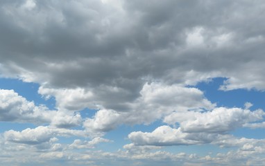 Obraz premium Beautiful cloudscape in the sky, natural background