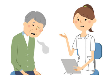 看護師　問診　説明