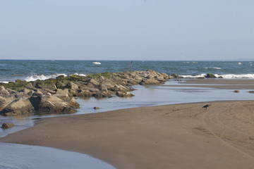 Fototapeta na wymiar Playa Chachalacas, Veracruz