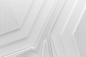 Obraz premium białe światło 3d grafika tła ilustracji wzór. streszczenie puste z miejsca na kopię.