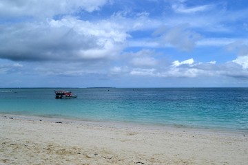 tropical beach and sea