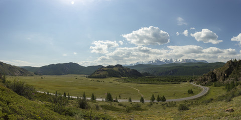 река Аргут и Коксу, горный Алтай,  reka Argut i Koksu, gornyy Altay 32/5000 Argut and Koksu River, Altai Mountains