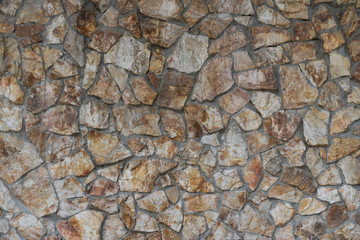 Wall Of Stones As An Abstract Background