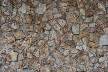 Wall Of Stones As An Abstract Background
