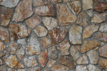 Wall Of Stones As An Abstract Background