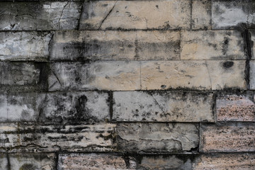 Wall Of Stones As An Abstract Background