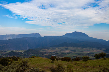les montagnes et la réunion 
