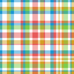 Seamless multicolored pattern. Checkered abstract texture with many lines. Geometric colored wallpaper with stripes. Print for fabrics