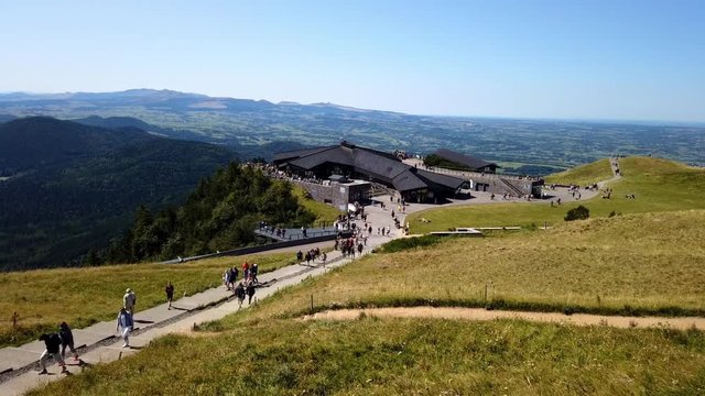 Timelapse sur le Puy-de-D&ocirc;me - Auvergne - Massic central