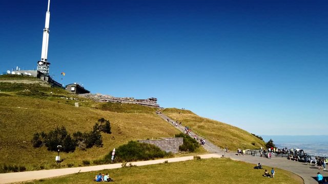 Timelapse sur le Puy-de-D&ocirc;me - Auvergne - Massic central