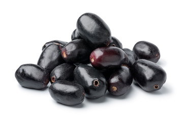 heap of fresh Jamun berries