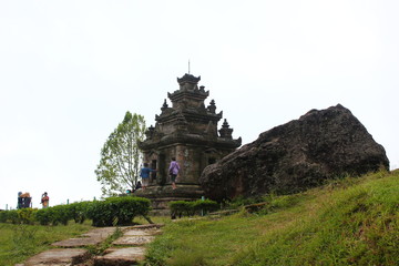 The Buddhist Tample on The Mountain, Indonesia