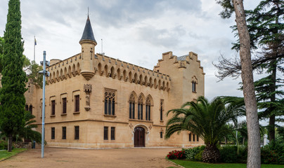 Fototapeta na wymiar Castle in Vilaseca, Tarragona, Spain
