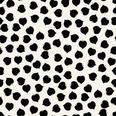 abstract geometric leaves pattern for natural background, simple minimalist graphic , retro decoration , summer fashion