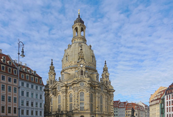 Fototapeta na wymiar Frauenkirche (Church of Our Lady) Dresden